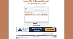 Desktop Screenshot of livredor.banquemanager.net