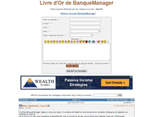 Tablet Screenshot of livredor.banquemanager.net